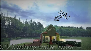 32k bloxburg trailer house (speed build)