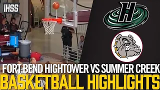 Fort Bend Hightower vs Summer Creek - 2023 Week 27 Girls Basketball Highlights