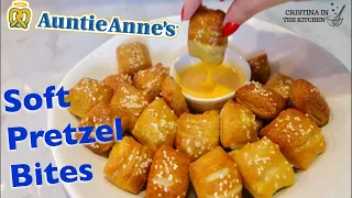 How to make Soft Pretzel Bites | Auntie Anne's Pretzels Recipe
