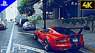 Need for Speed Unbound: Ultra Realistic Heavy Rain Free Roam with SRT Viper (PS5)
