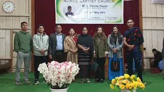 Evening service  farewell program of    Mr L Khumo  pastor