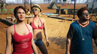 GTA V Michael Holiday Family Trip (Rockstar Editor)