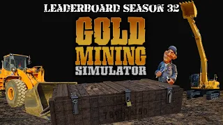 Gold Mining Simulator Leaderboard Season 32 Non-DLC Day 23(formally Gold Rush: The Game)