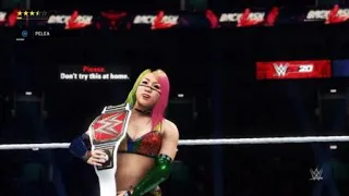 WWE 2K20 | ASUKA VS NIA JAX | RAW WOMEN'S CHAMPIONSHIP | BACKLASH SIMULATION