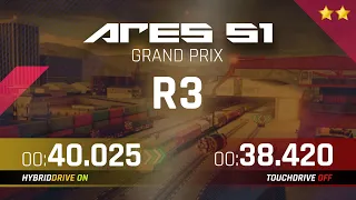 Asphalt 9 - ARES S1 Grand Prix Round 3 - 2⭐ Touchdrive /Hybrid & Manual Reference Runs - TIME TRAVEL