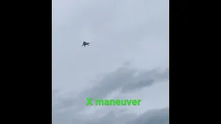 J20 amazing X maneuver.Anyone can do this maneuver?