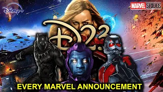 THE BIG GUNS! : D23 Expo 2022 Every MARVEL Announcement Explained| Disney Fan Event