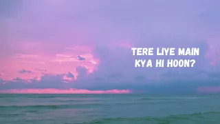 HUSN - Anuv Jain | Without Music | Lyrical Video |