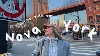 Minha vida em Nova York | Brooklyn, cafés, brechós e New York VLOG