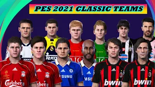 PES2021 CLASSIC TEAMS OPTION FILE TUTORIAL | PS4