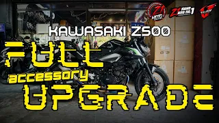 THE ALL NEW KAWASAKI Z500 UPGRADES | ZERO ONE MOTO