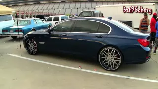 BMW 750 Li on 24" Staggered Forgiatos - 1080p HD