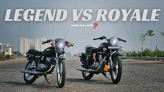 Yamaha Rx⚡️ vs Bullet 350 Drag race | Legend vs royale. who will win 😱 can you guess?