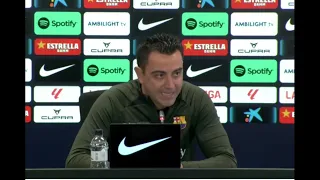 RUEDA PRENSA XAVI: SEVILLA CF v FC BARCELONA