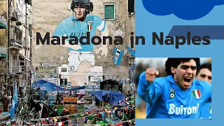 "Exploring Maradona’s Vibrant Neighborhood in Naples | A Tribute to a Legend"