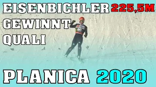 Skiflug-WM Planica: Markus Eisenbichler gewinnt die Qualifikation mit 225,5m