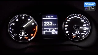 2017 Audi S1 (231hp) - 0-240 km/h acceleration (60FPS)