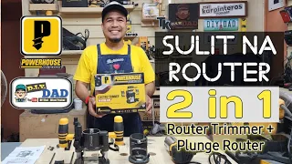 Router Trimmer + Plunge Router in 1! | PowerHouse Electric Trimmer Review |