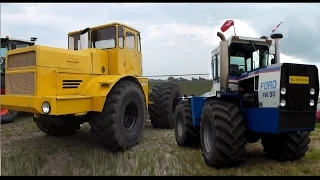 USA vs USSR Tractor pulling. Ford vs Kirovets