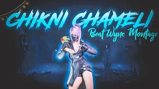 CHIKNI CHAMELI || VIRAL SONG BEAT SYNC || FREE FIRE MONTAGE