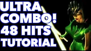 How to pull off Orchid's 48 Hit Ultra Combo | Killer Instinct Arcade