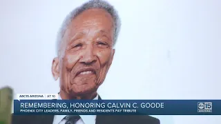 Remembering, honoring Calvin C. Goode
