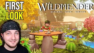 FIRST LOOK at Desert Gardening Survival Game!  (Wildmender Demo)