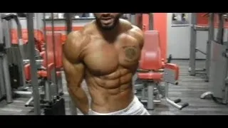 Lazar Angelov arms workout