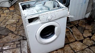 Кирпич в стиралке. Добивание стиральной машины. Fatality wash-machine. Дисбаланс