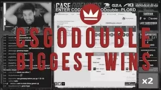 CSGO: CSGODOUBLE BIGGEST WINS! - Compilation