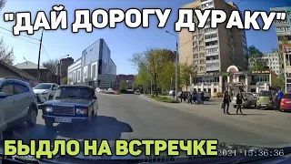 Автоподборка "Дай Дорогу Дураку"👊Быдло на Встречке #256