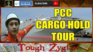 PCC/PCTC | CAR Ship Cargo Hold Tour | Ships Tour | Tough Zygian