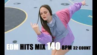 EDM HITS MIX 140 BPM 32 COUNT