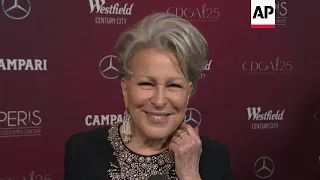 Bette Midler fans out over 'White Lotus,' says she wants to be in season 3 at Costume Designers Guil