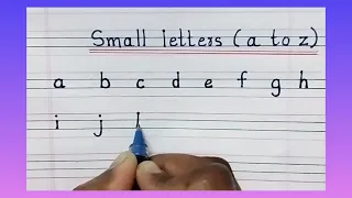 Learn ABC II Write ABC Small Letter II Learn ABC Alphabet