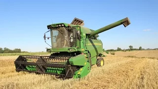 Żniwa 2016 u J.K.  ㋡ John Deere W330