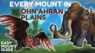 Every Ohn'ahran Plains mount & How to Get Them | Dragonflight WoW New Mounts Guide