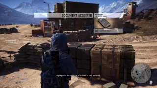 The Sicario Report Recording  Location ¦ GHOST RECON WILDLANDS