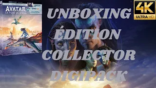 21 - AVATAR LA VOIE DE L'EAU ÉDITION  COLLECTOR DIGIPACK BLU-RAY 4K ULTRA HD UNBOXING