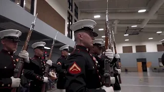 Marine Barracks Washington 'Silent Drill Platoon' on Tour