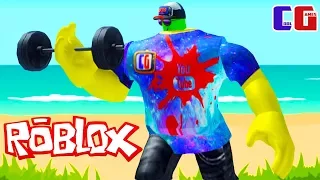 I was HURT and I'm PUMPED! A BOXING SIMULATOR in Roblox Cartoon game for kids Boxing Simulator