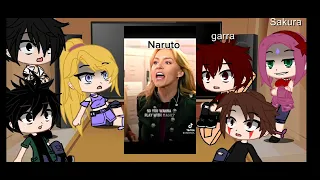 Los amigos de Naruto reasion a Naruto es random tik tok (no me quedo como quería)🦊🖤🧡 Sasunaru