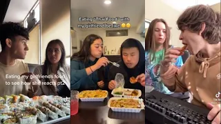 Eating My Gf's Food In Front Of Her & See Her Reaction Tiktok Compilation