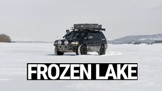 How I Took My Overland Subaru Forester on a journey on the Frozen Ghost Lake