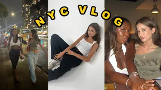 NYC Summer Vlog 09 : Internet Gf photo shoot, going out in nyc, hauls