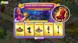 Once Upon a Halloween & Road of Horror - Playrix Homescapes - Android Gamelay - Level 4500