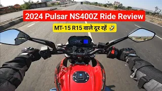 Lo Agayi 2024 Bajaj Pulsar NS400Z Ride Review | Price Top Speed Test | Riding Modes Test ?
