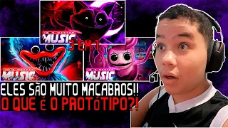 (MUITO MACABRO!!) REAGINDO A Poppy Playtime (Capítulos 1, 2 e 3) | Iron Master | REACT 3 EM 1