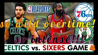 Boston Celtics vs Philadelphia 76ers Game 4 Final 2 Min & Overtime  | NBA Playoff 2023