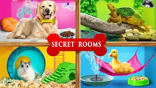 ¡Construimos Habitaciones Secretas Para Mascotas! Dirigiendo un Hotel Para Mascotas